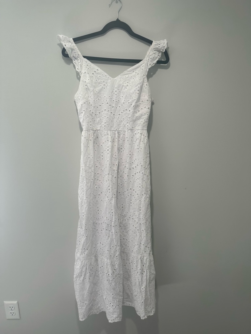 White Eyelet Dress